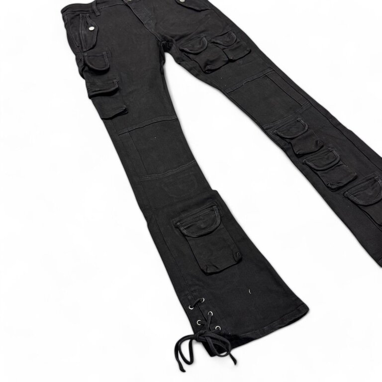 Valabasas Valabasas Navigator Stacked Flare Denim Pant