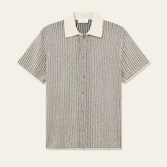 Les Deux Les Deux Easton Knitted Shirt