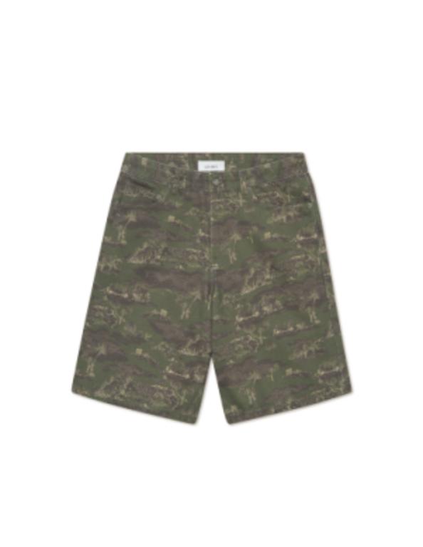 Les Deux Les Deux Ryder AOP Denim Short