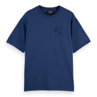 Scotch & Soda S&S Front And Back Artwork Tee