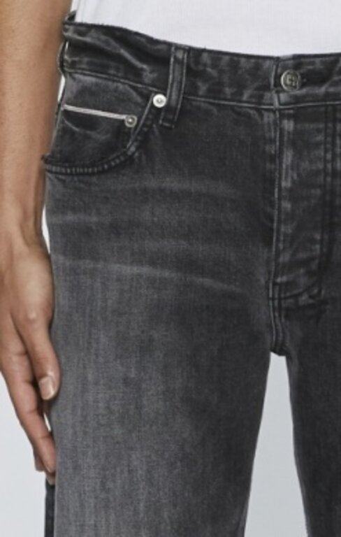 Ksubi Chitch Replika Selvedge Denim Pant 'Black|MSP25DJ014