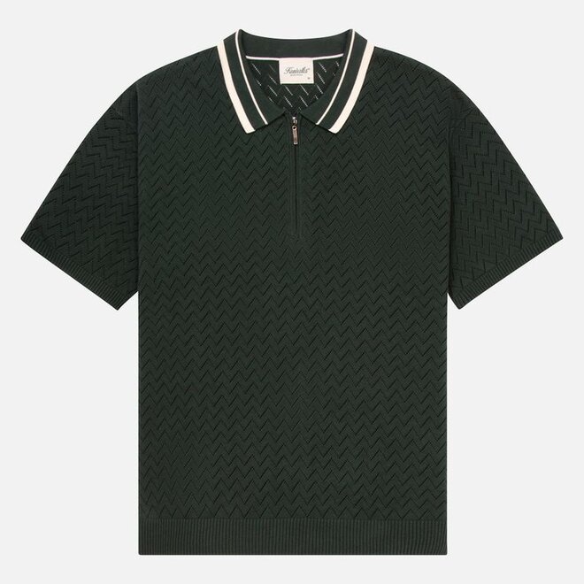 TMJSPOYOU Mens Knitted Polo Shirt Short Sleeve Knit Polo Men