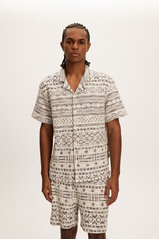Kuwalla Kuwalla Jacquard Tribal Shirt