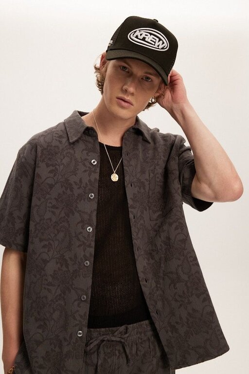 Kuwalla Kuwalla Jacquard Linen Shirt