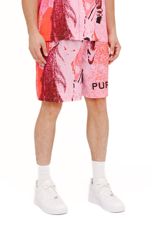 Purple Brand Purple Brand Lyocell Pull On Short