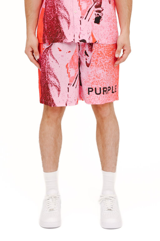 Purple Brand Purple Brand Lyocell Pull On Short