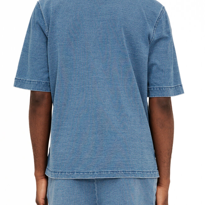 Purple Brand HWT Jersey Tee 'Black|P117-HBGO325|Top Fashion Purple Brand HWT Jersey Tee 'Black|P117-HBGO325|Top Fashion