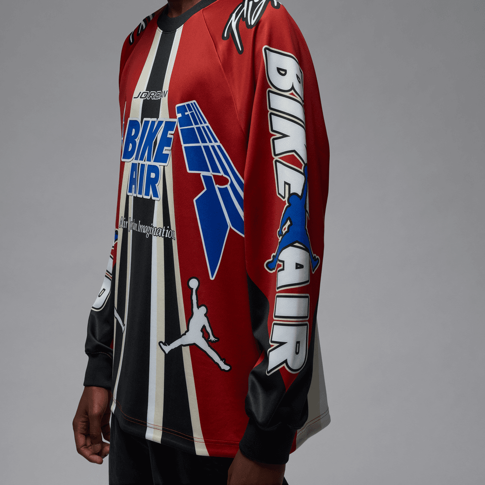 IRENE ハイカウントジャージブルゾン　HIGHT COUNT JERSEY Men's Mitchell & Ness Allen Iverson Royal Philadelphia 76ers