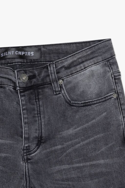 Silnt Chptrs Silnt Chpters Stacked Denim Pant