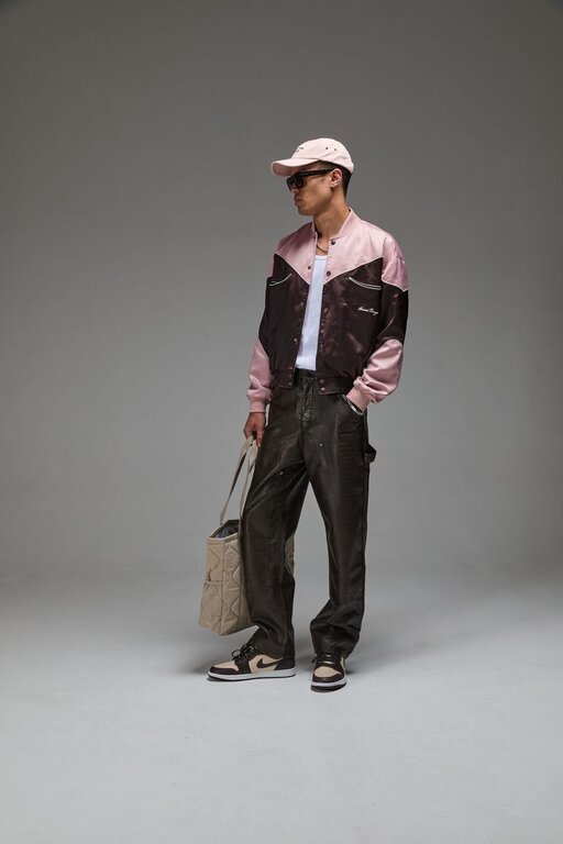 Criminal Damage Criminal Damage Western Satin Bomber