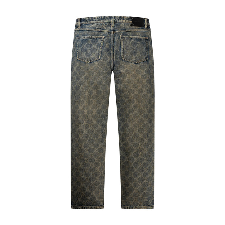 Daily Paper Daily Paper Shield Laser Washed Denim Pant