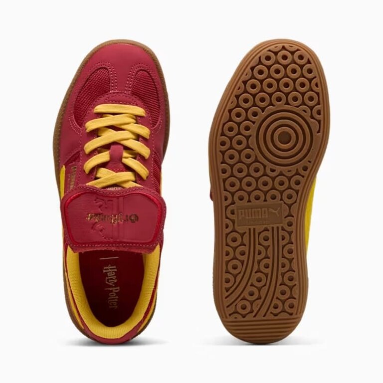 国内配送 PUMA PALERMO HARRY POTTER DARK CRIMSON GS Puma Palermo Harry Potter 'Dark Crimson/Yellow Sizzle