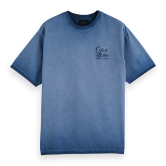 Scotch & Soda S&S Inside Out Cold Dye Tee