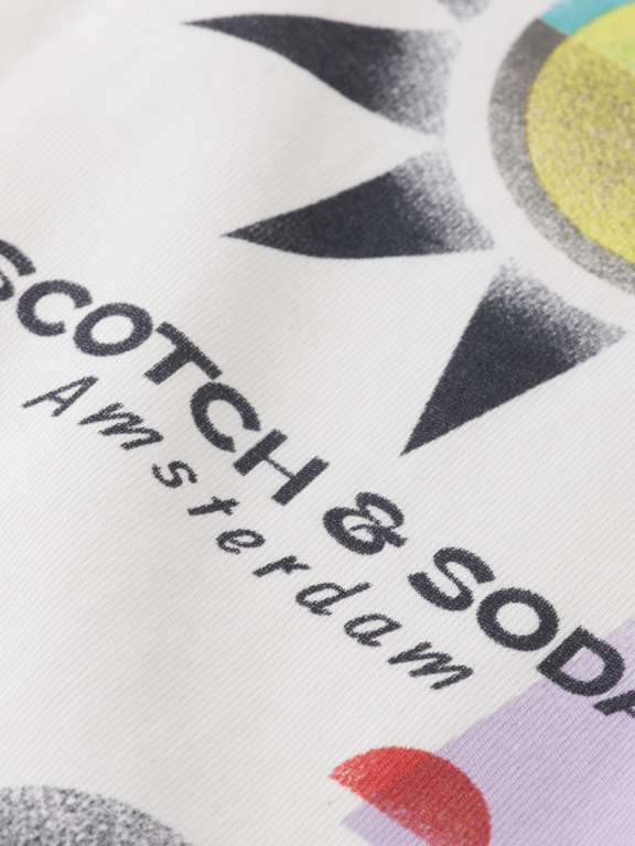 Scotch & Soda S&S Front And Back Artwork Tee