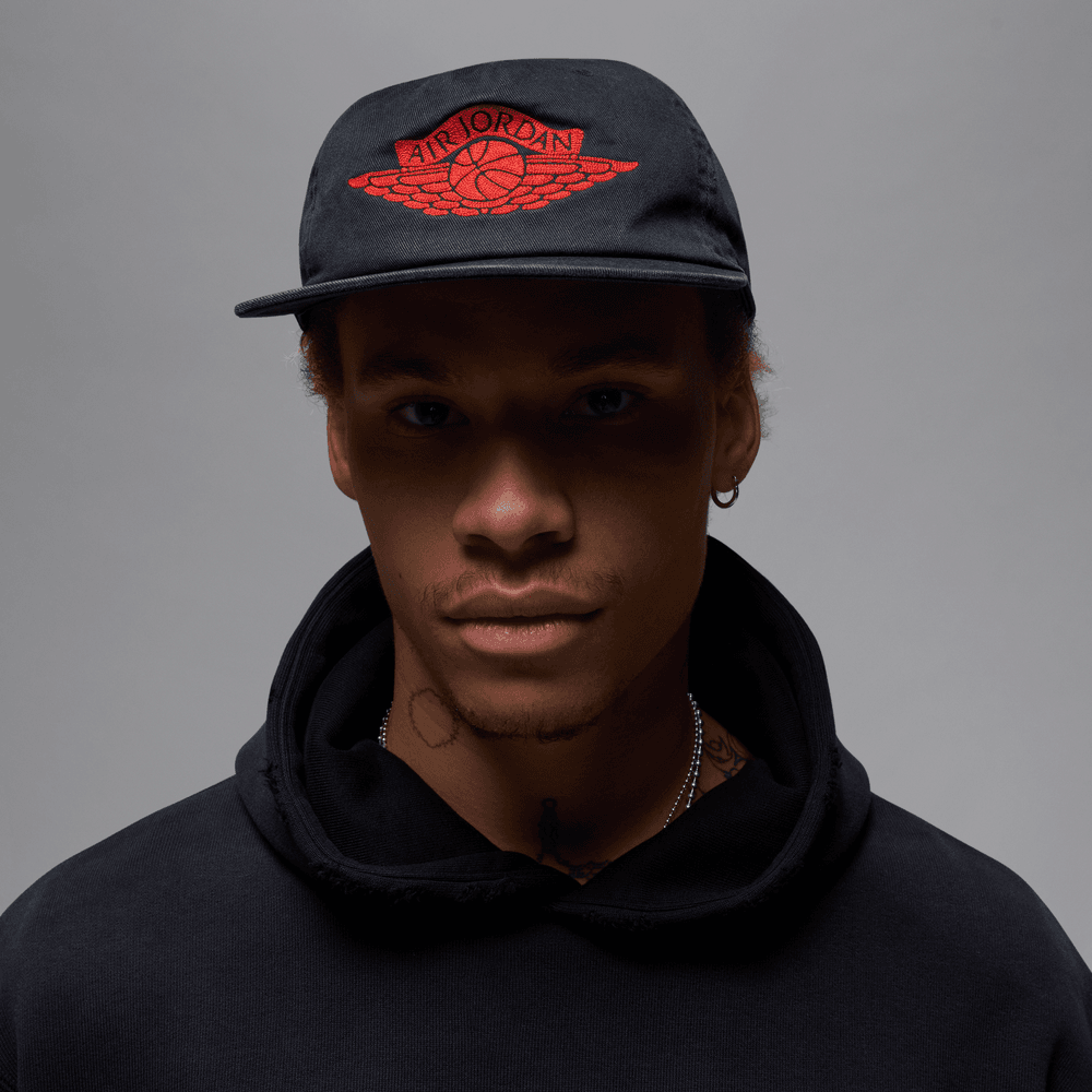 Air Jordan Pro Rare Rair Adjustable Cap 'Black/Chile Red
