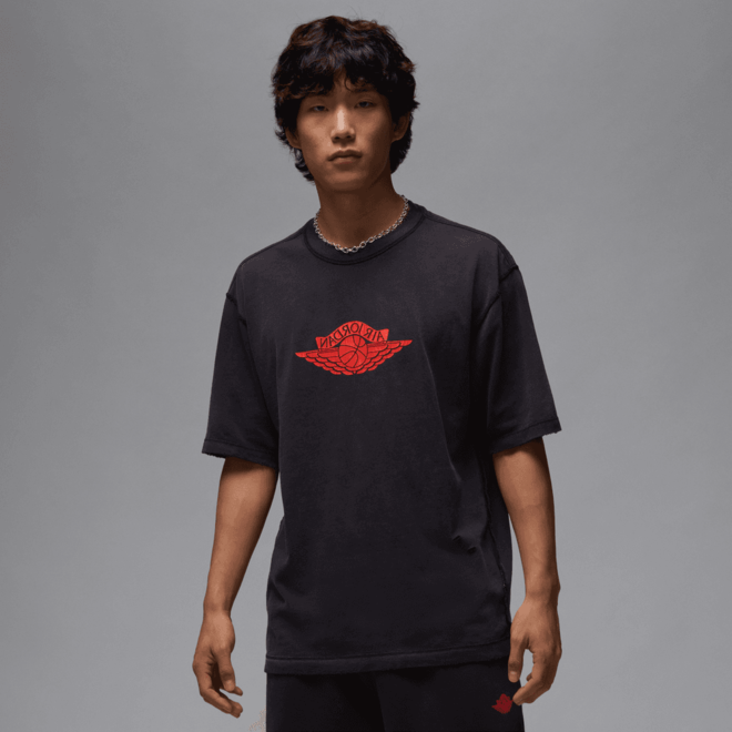 ★ Nike★ Air Jordan Knit Jersey Top M Off Noir Dark Smoke Air Jordan Knit Jersey Top 'Off Noir/Dark Smoke Grey|HQ0766