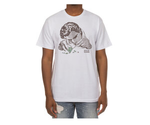 j*n様 Malbon x CLUBHAUS Tour Tee White/Re Malbon x CLUBHAUS