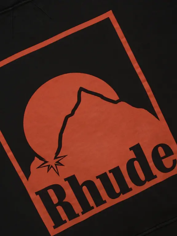 Rhude Rhude Moonlight Badge Full-Zip Hoodie