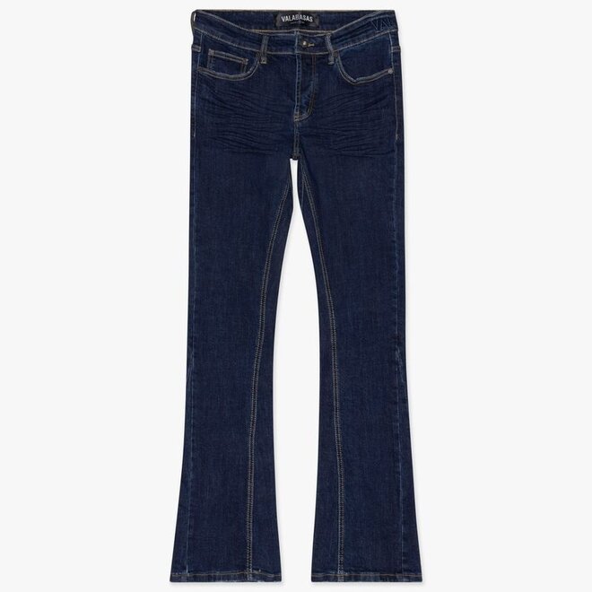 Valabasas Tire Stacked Denim 'Blue Washed|U46MOH1B02|Top