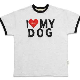 Advisory Board Crystals Abc. I Love My Dog Ring Tee Advisory Board Crystals Abc. I Love My Dog Ring Tee