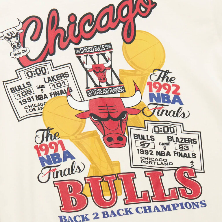 Mitchell & Ness M&N NBA Champions Bulls Tee