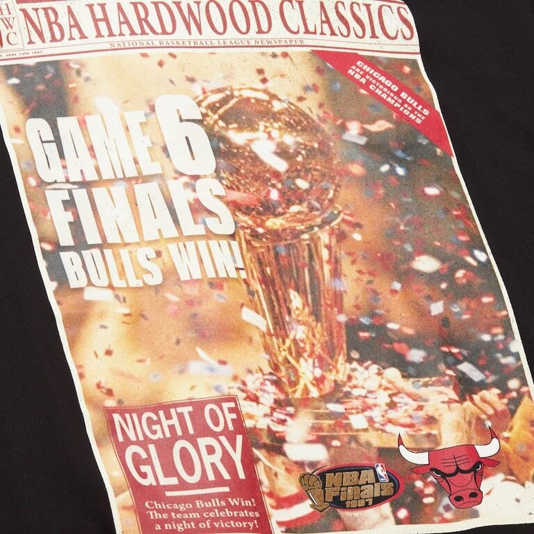 Mitchell & Ness M&N NBA Champs Bulls Tee