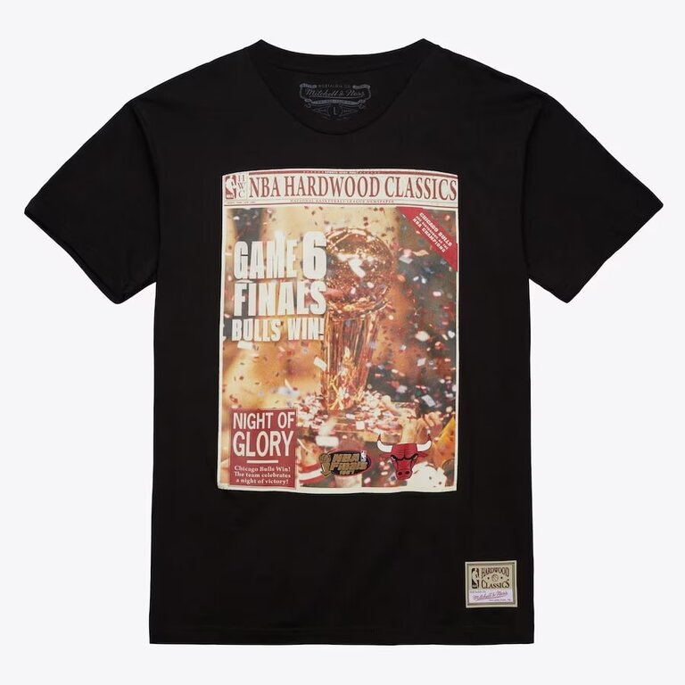 Mitchell & Ness M&N NBA Champs Bulls Tee