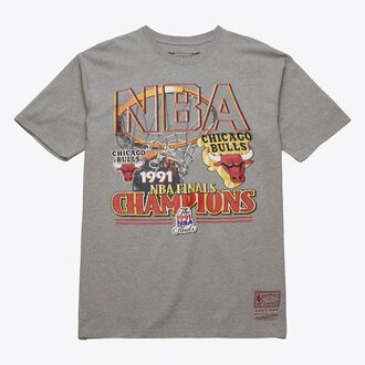 Mitchell & Ness M&N Golden Champs Bulls Tee