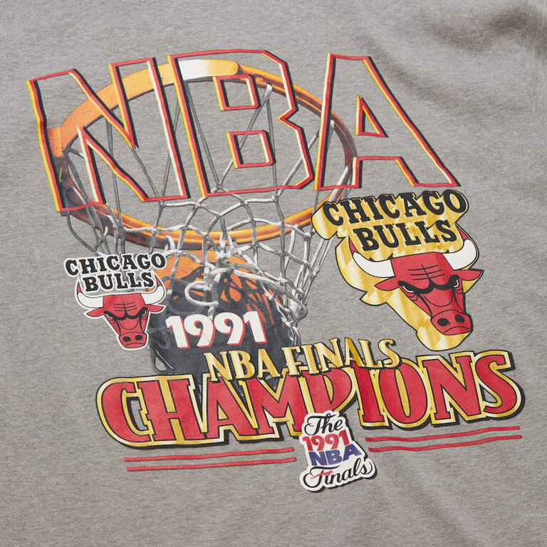 Mitchell & Ness M&N Golden Champs Bulls Tee