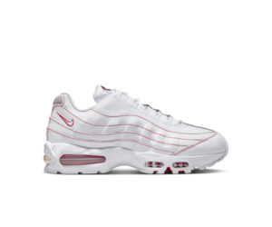 Nike Air Max 95 OG 'White/White-University Red-Wolf Grey