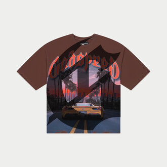 Godspeed Godspeed Sunset BLVD Tee