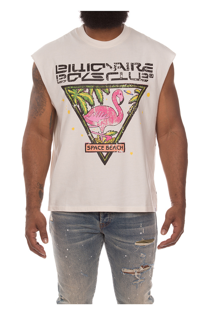BBC Space SS Knit Tee 'White|851-3312-100|Top Fashion - Top