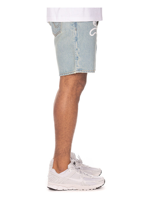 Icecream Icecream Blue Dog Jean Shorts