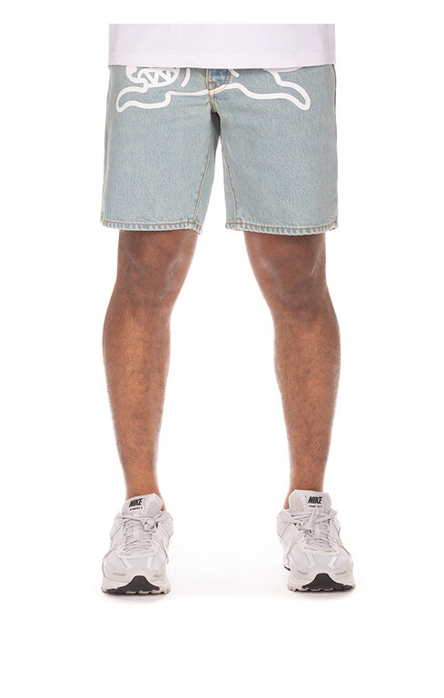 Icecream Icecream Blue Dog Jean Shorts