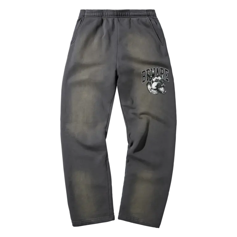 MARKET Market Tonal Beware Open Bottom Sweatpants
