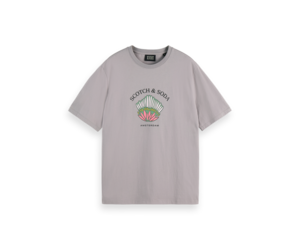 “Scotch & Soda” バックプリントアートワークTシャツ Green scotch-soda-s-s-front-artwork-