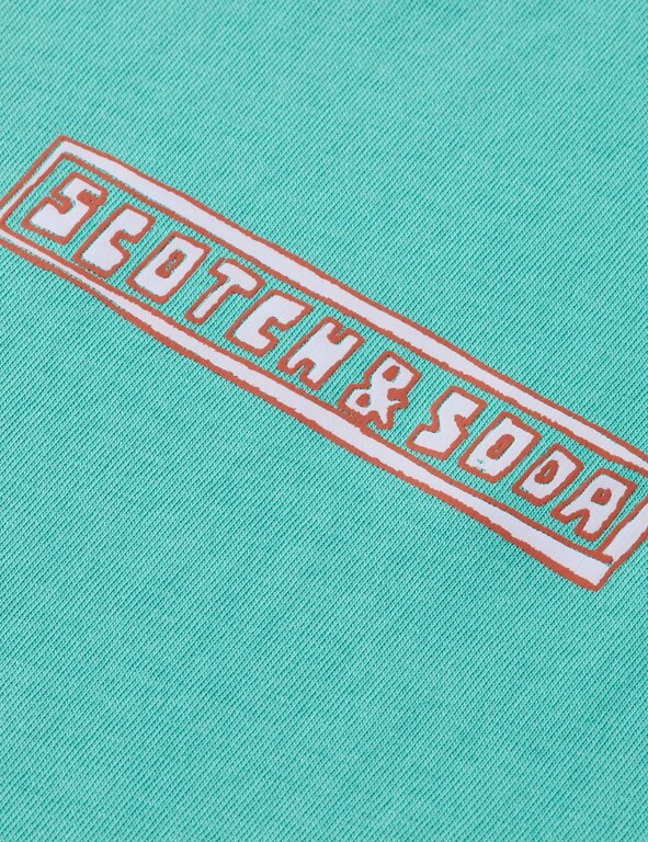 Scotch & Soda S&S Front And Back Artwork Tee