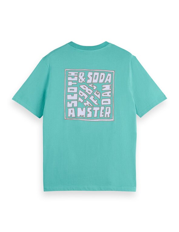 Scotch & Soda S&S Front And Back Artwork Tee