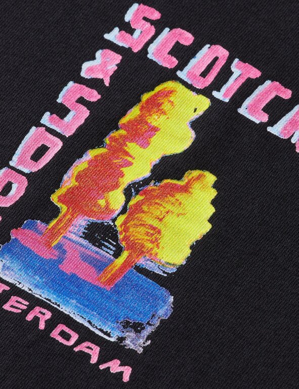 Scotch & Soda S&S Front And Back Artwork Tee