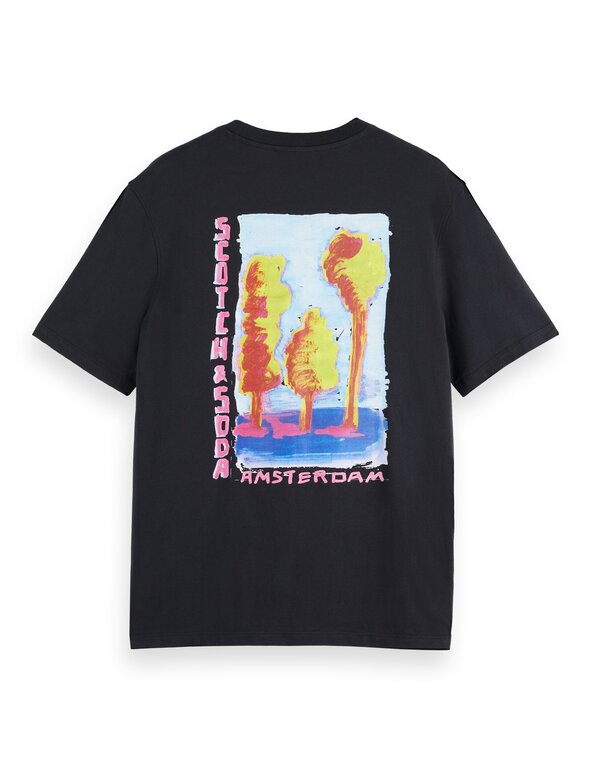 Scotch & Soda S&S Front And Back Artwork Tee