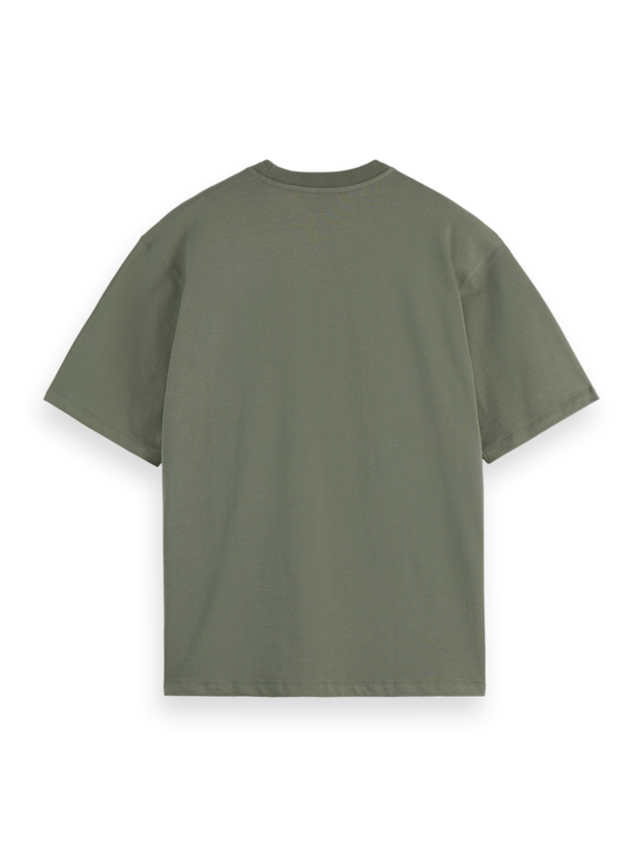 Scotch & Soda S&S Core Loose-Fit 3 Crosses Tee