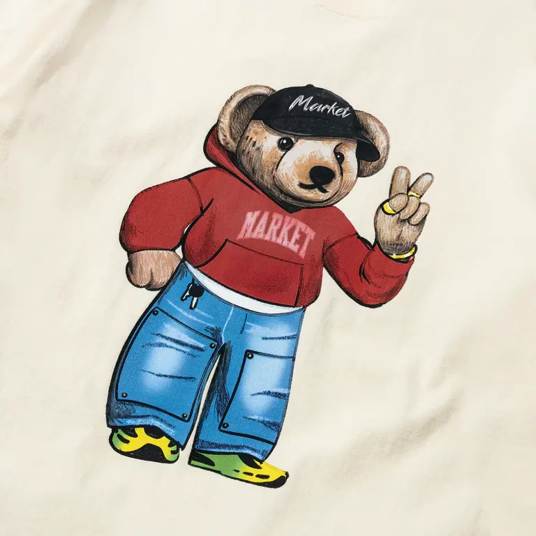 MARKET Market Fit Check Bear Tee