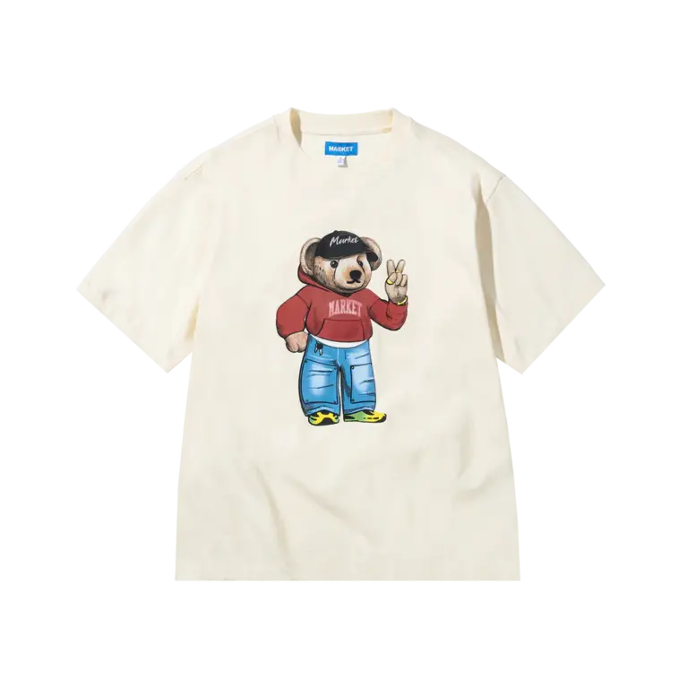 MARKET Market Fit Check Bear Tee