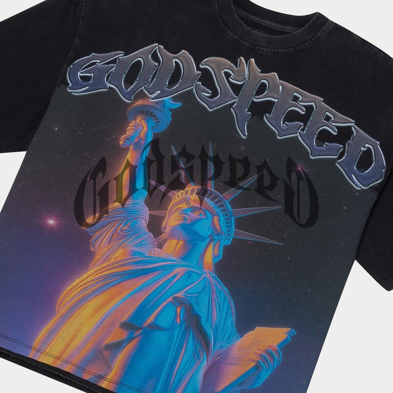 Godspeed Godspeed Purple City Tee