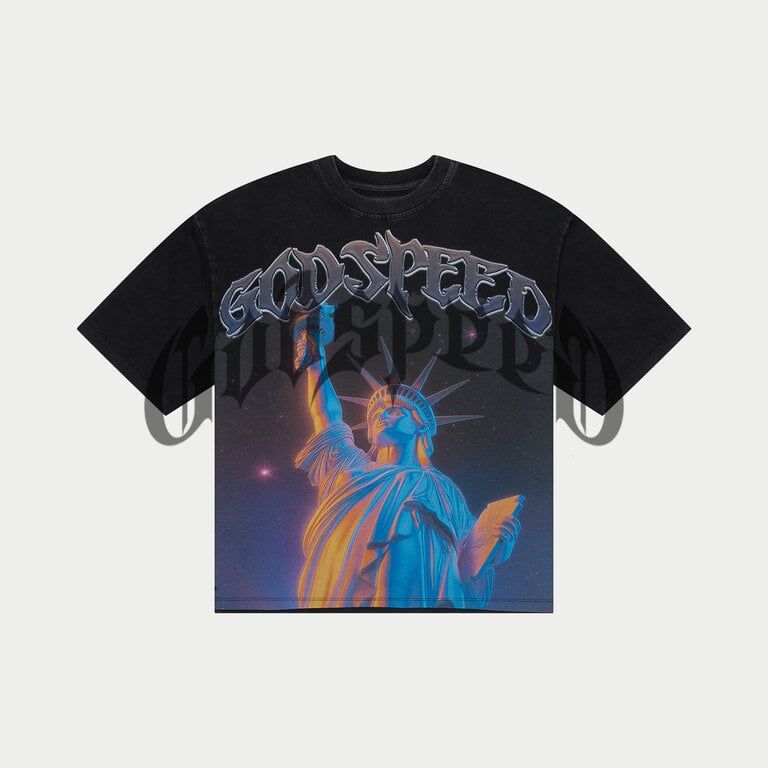 Godspeed Godspeed Purple City Tee