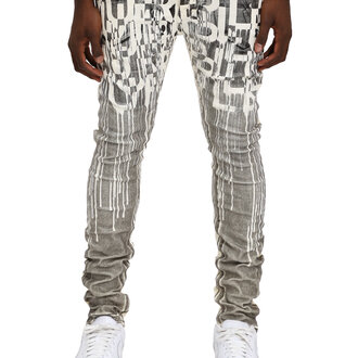 Purple Brand Purple Brand Reverse Black Foil Skinny Denim Pant