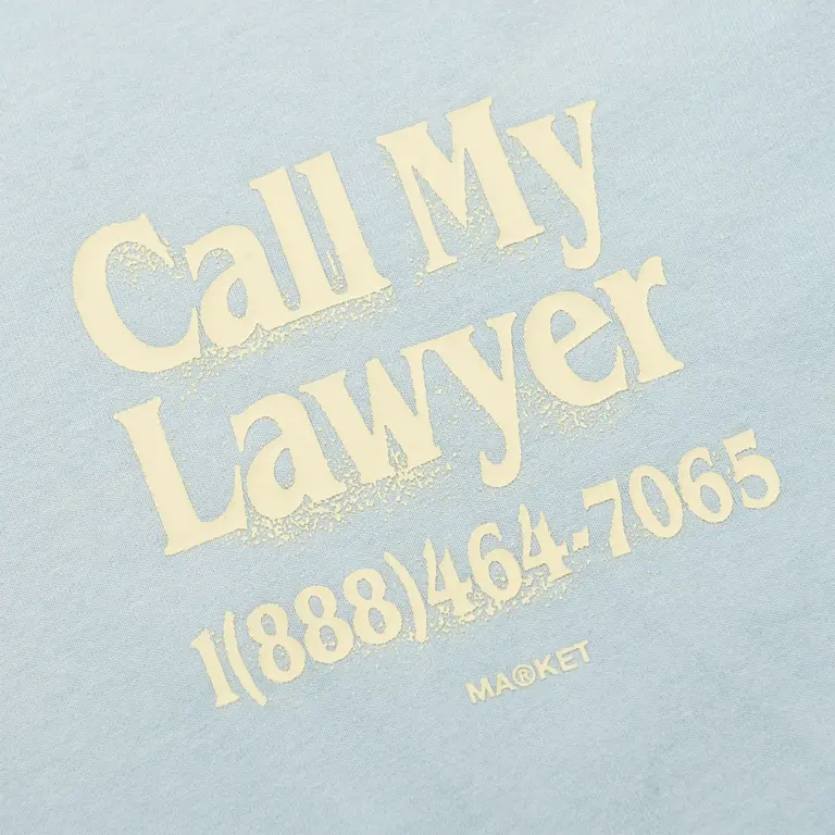 MARKET MA®️KET Call My Lawyer 3D Tee