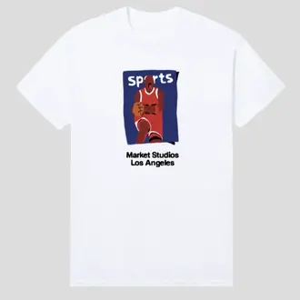 MARKET MA®️KET Illustrated Basketball Tee