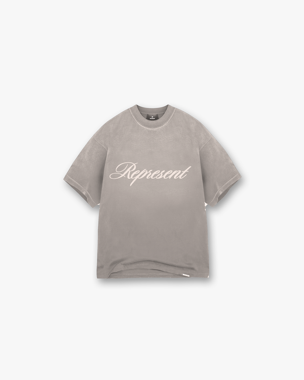 Represent Represent Script Logo Tee