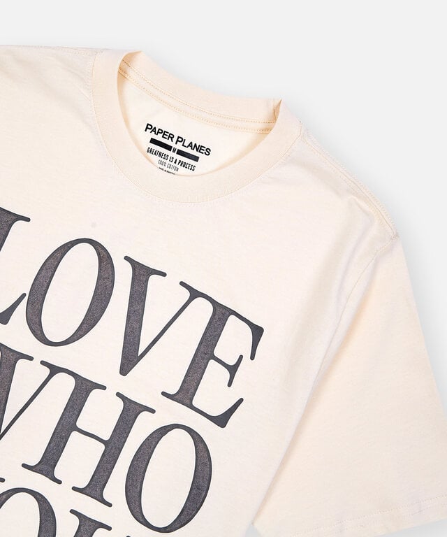 Paper Planes Paper Planes Love Who You Love Tee